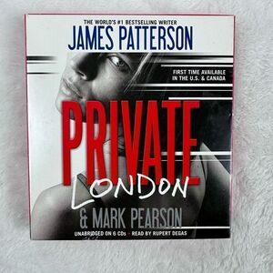 Private London James Patterson and Mark Pearson 6 Disc Audiobooks‎